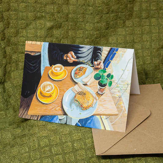 'Fields Beneath Brunch' Card