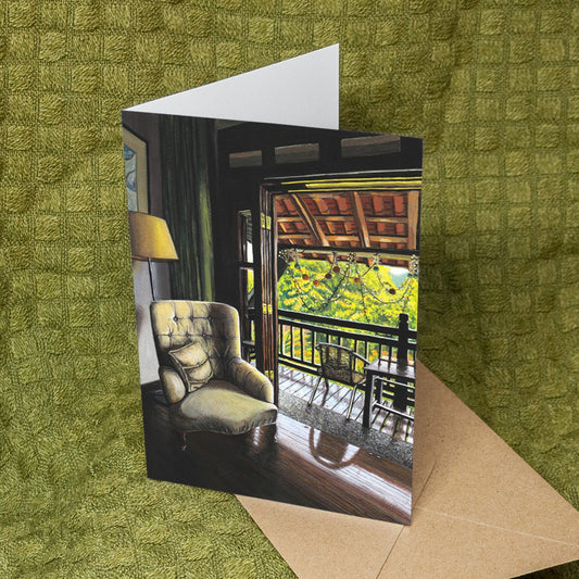 'Quiet Respite from the Heat' Card