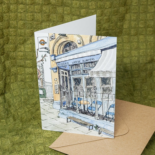 ‘Hidden Café in Camden’ Card