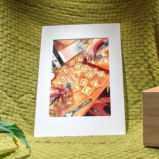 'Filling' Giclée Art Print