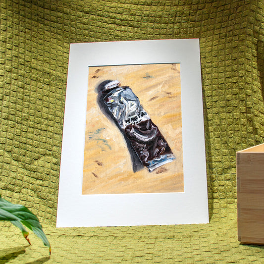 'Oil Paint Tube' Giclée Art Print