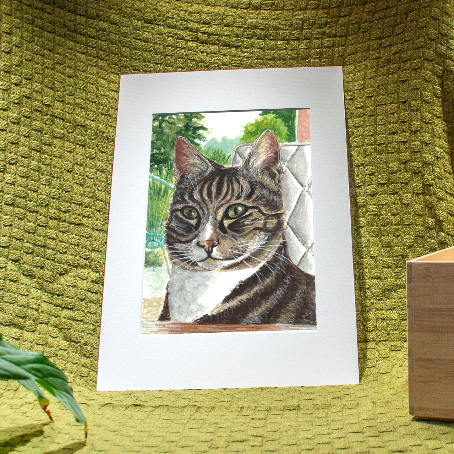 ‘Wobble at the Table' Giclée Art Print