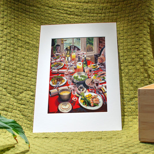 'Get Stuck In' Giclée Art Print