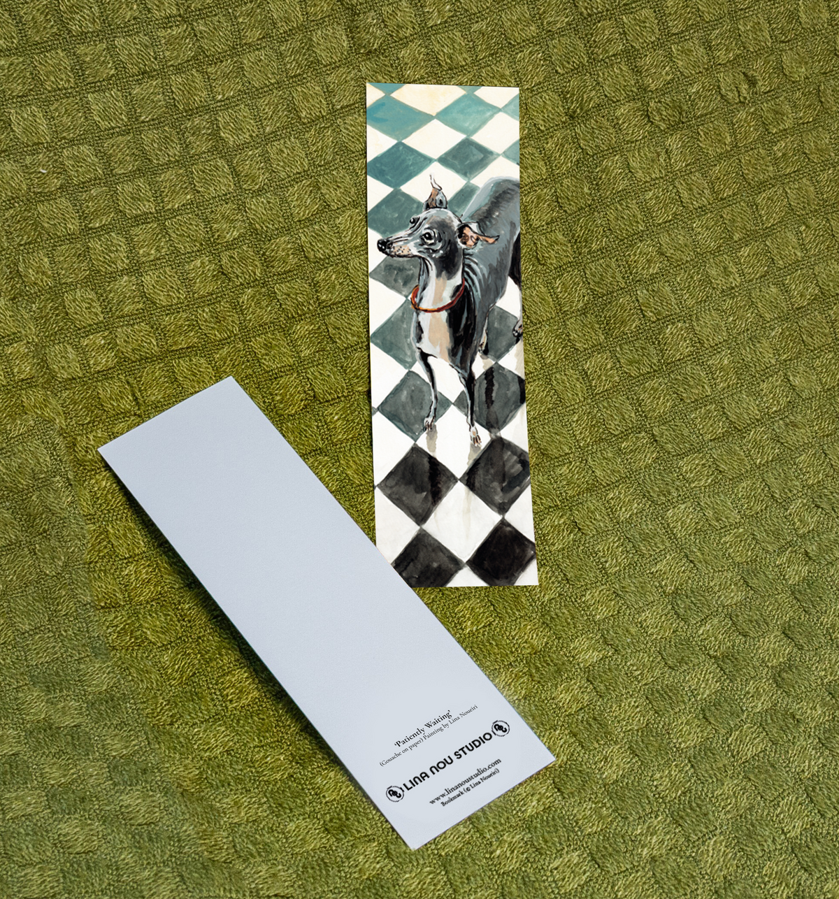 'Patiently Waiting' Bookmark