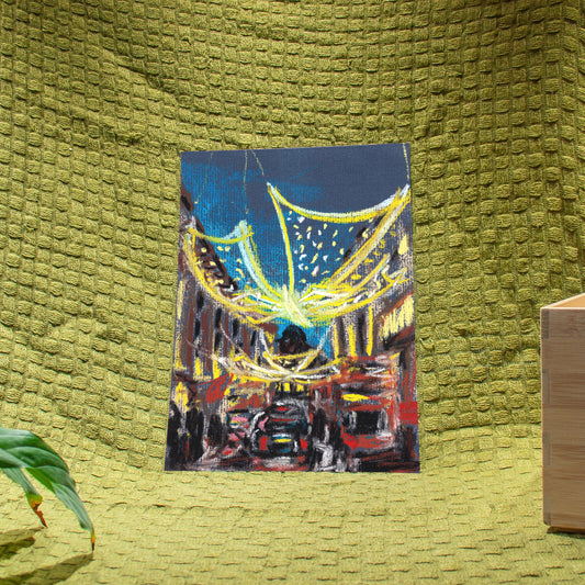'Regent Street Lights' Giclée Art Print