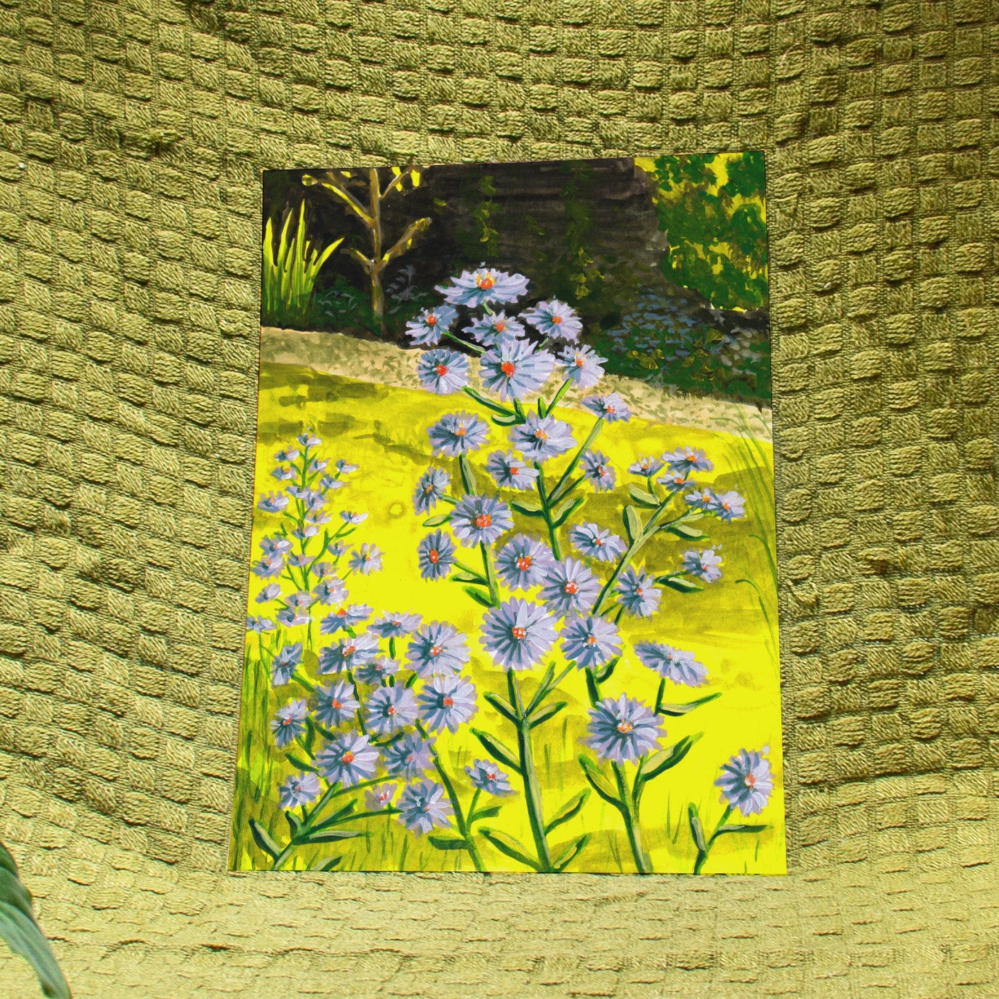 'Purple Daisies' Giclée Art Print